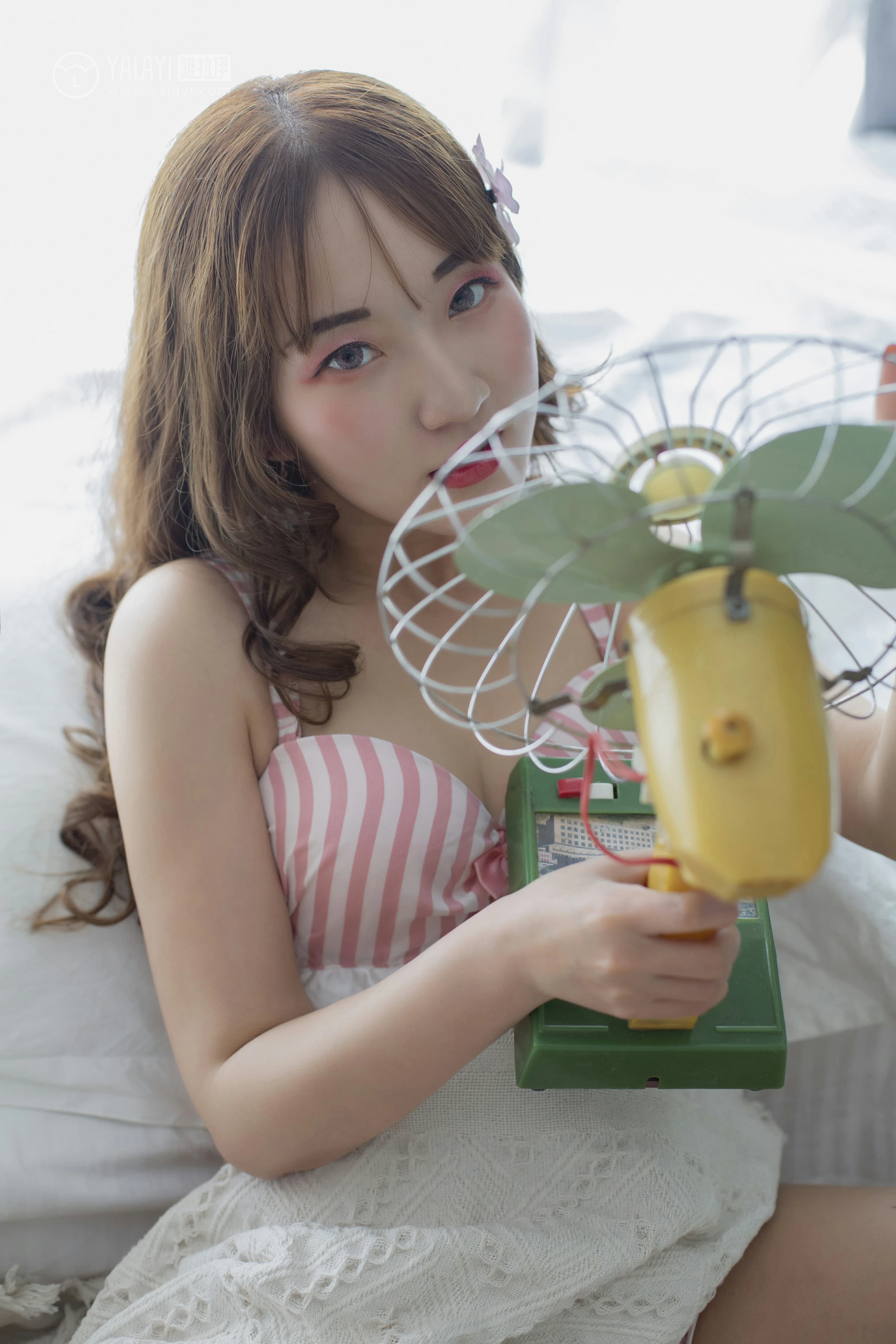 [YALAYI雅拉伊]No.273 千娇百媚 顾盼兮 粉色内衣与内裤性感私房写真集第10张