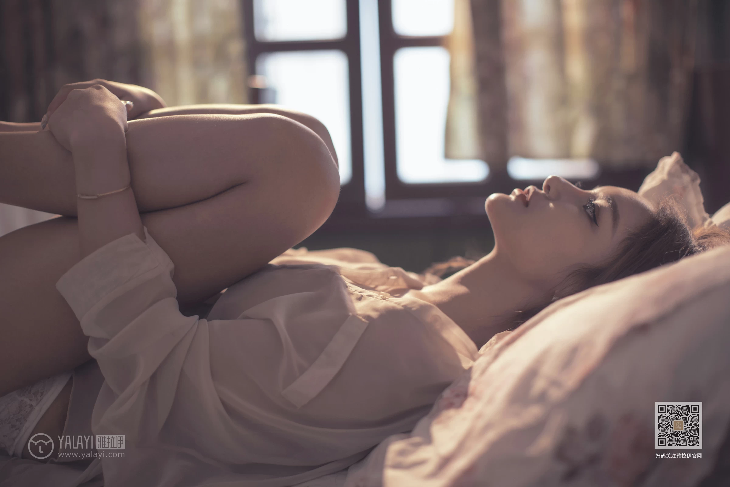 [YALAYI雅拉伊]Vol.430 意乱情迷 慧儿 白色透视衬衫居家性感私房写真集第3张