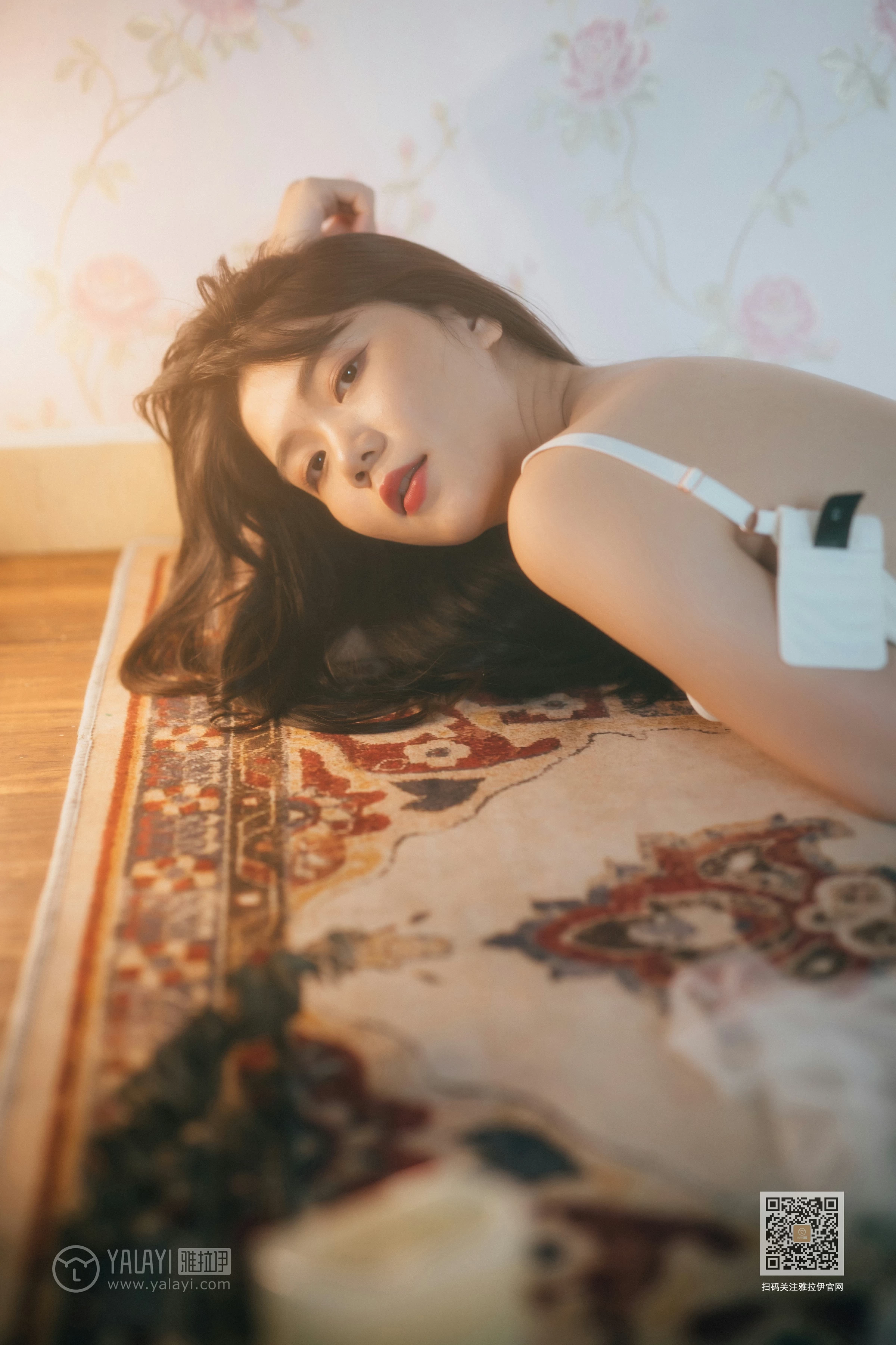 [YALAYI雅拉伊]Vol.451 唯一的你 倪倪 白色透视情趣内衣性感私房写真集第12张