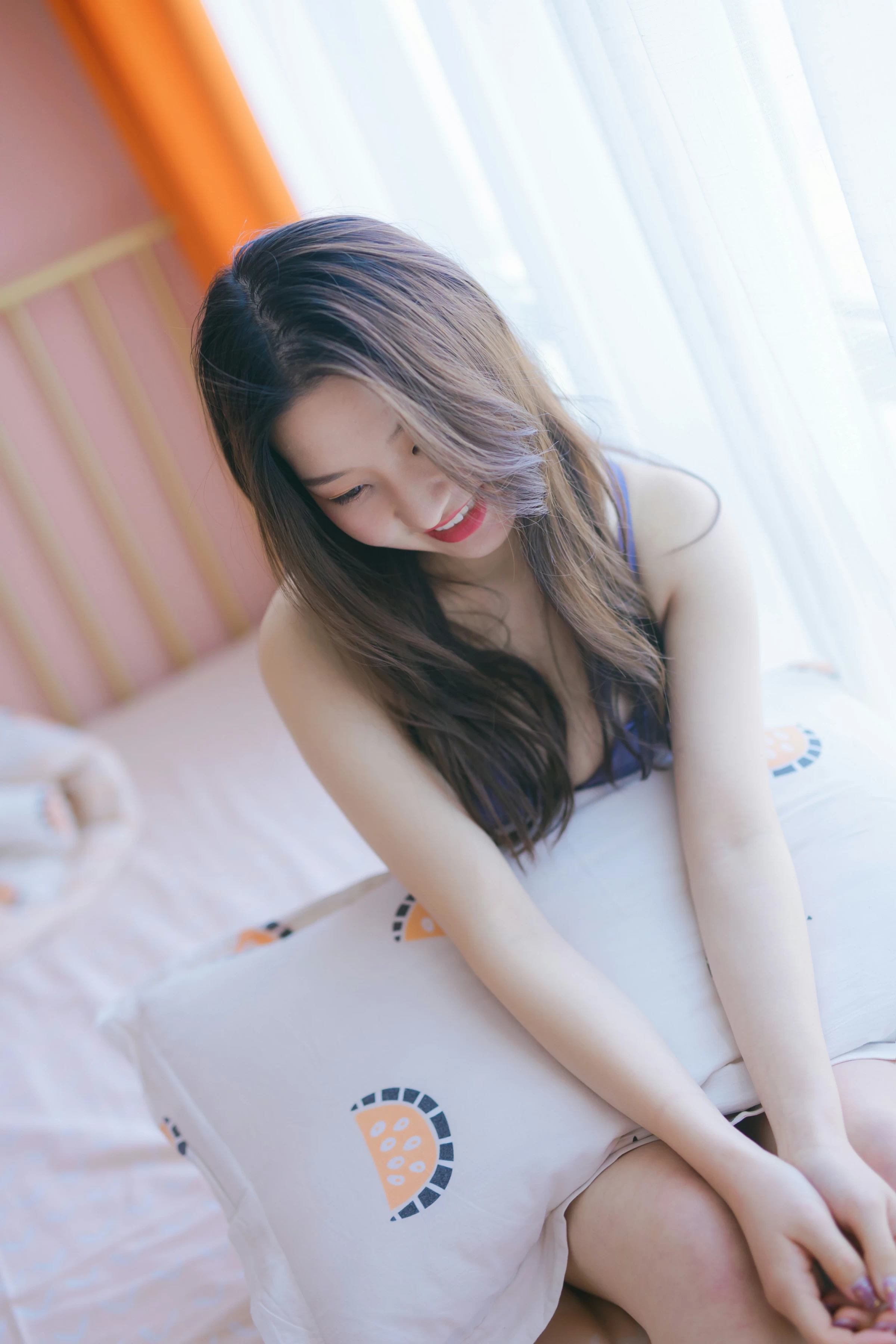 [YALAYI雅拉伊]NO.624 《潇洒少女》 明月 蓝色性感内衣私房写真集第11张