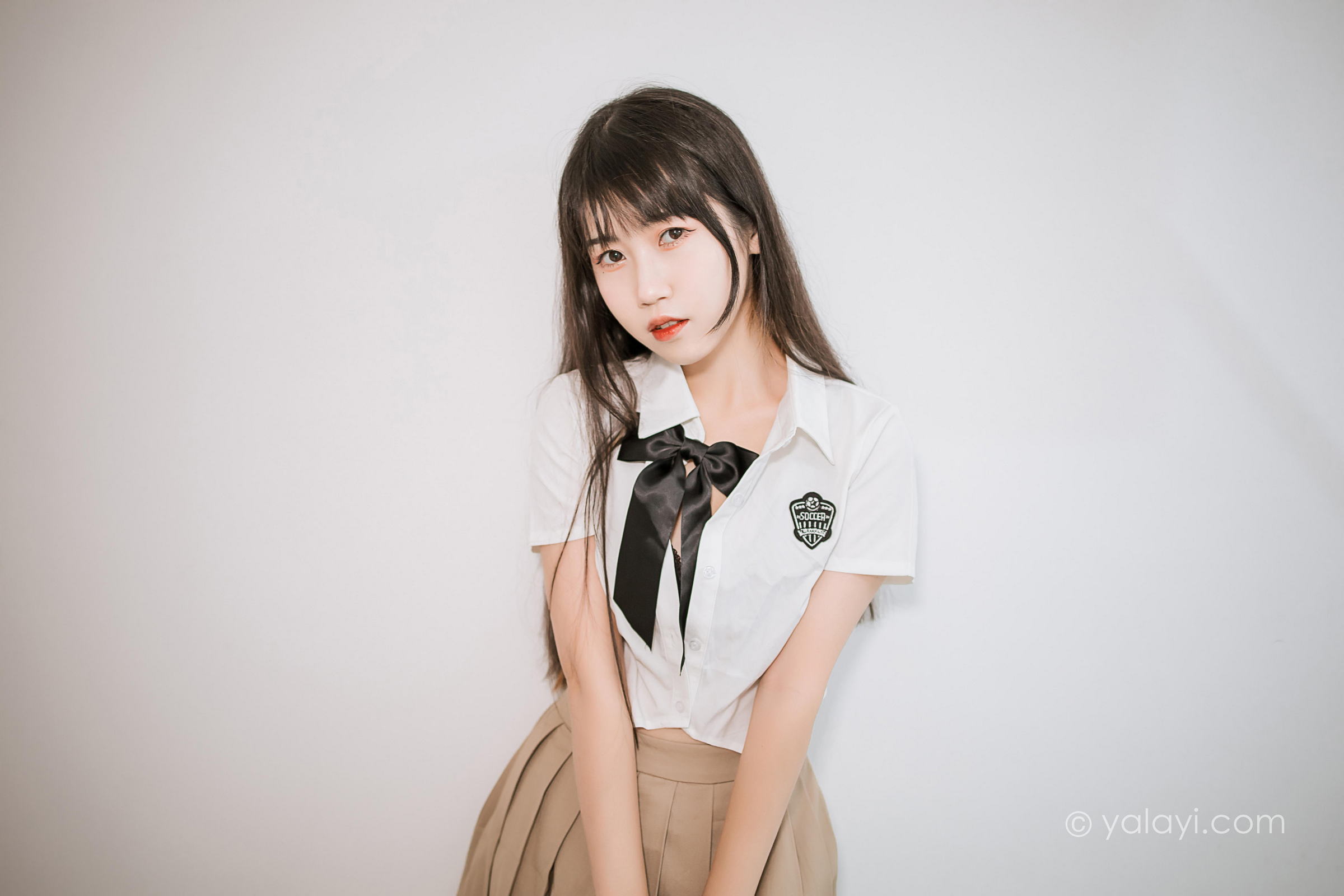 [YALAYI雅拉伊]2022.02.28 美丽多姿 弈思 日本高中女生制服性感私房写真集第13张