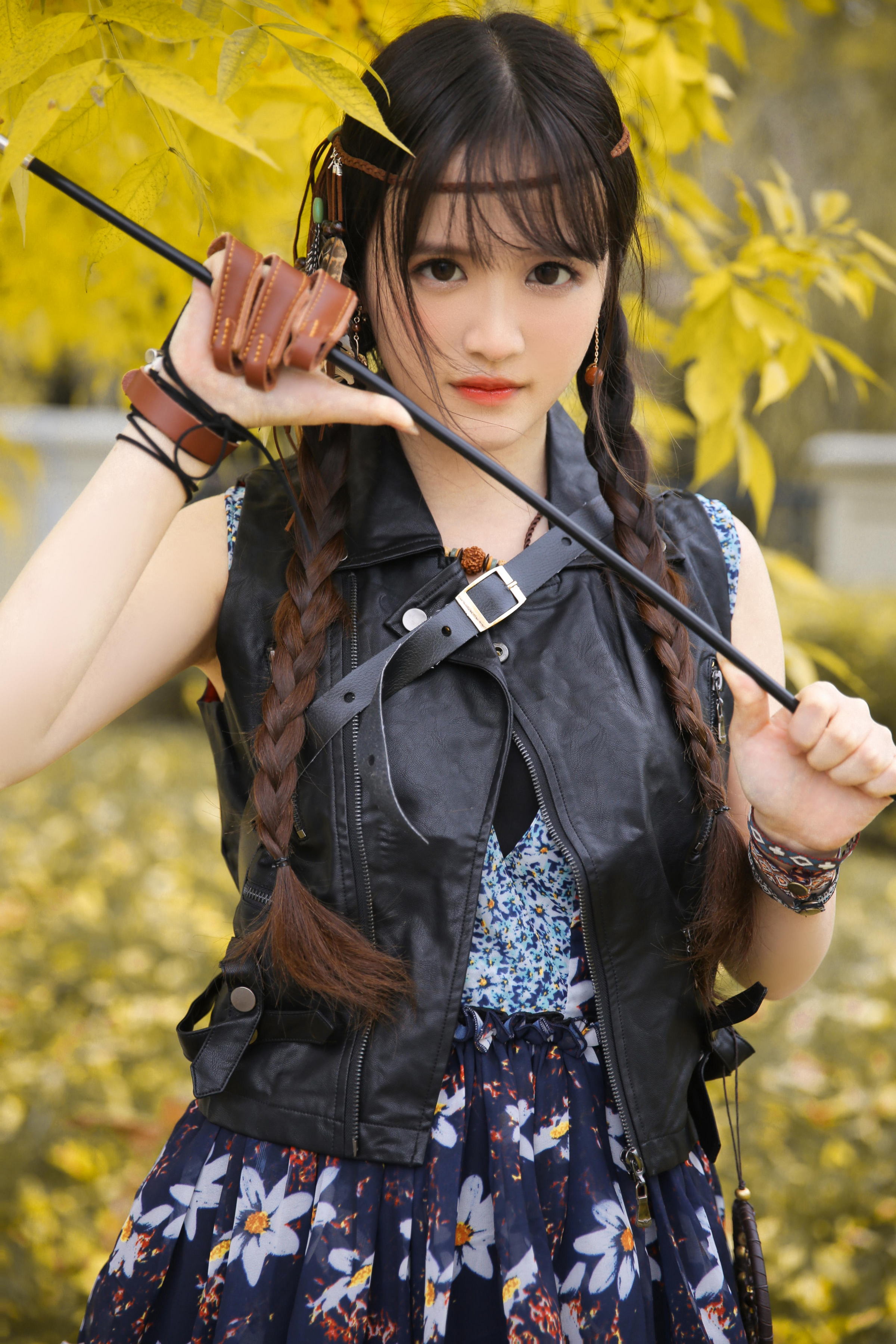 [YALAYI雅拉伊]2022.05.05 尽情可爱 甜美少女 JK水手制服与粉色和服清纯写真集第9张