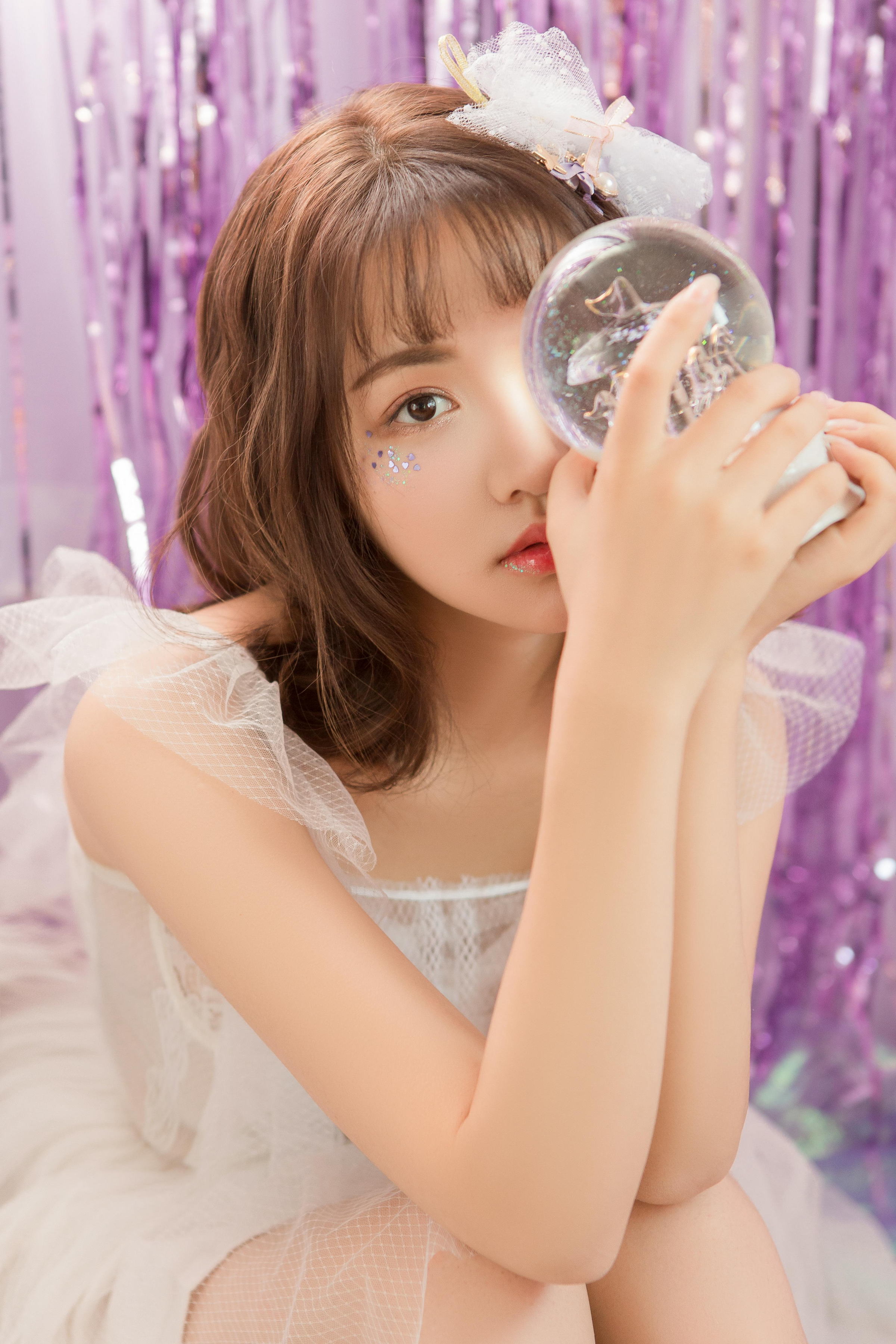 [YALAYI雅拉伊]2023.05.26 希望快乐 排球少女 白色短袖加短裙清纯可爱私房写真集第8张