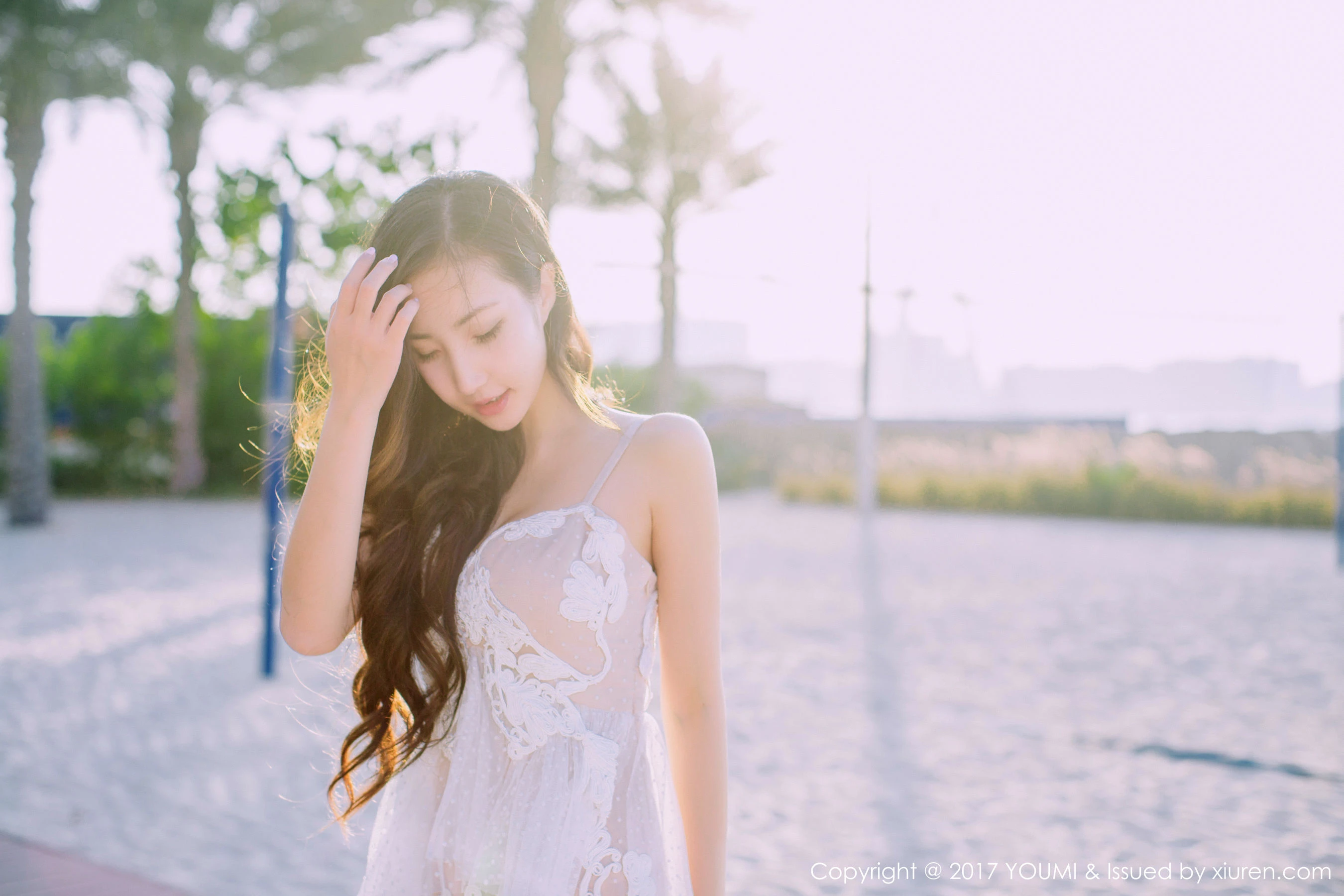  Yumi-尤美《蓝天银滩白云佳人美》 尤蜜荟 VOL.088第7张