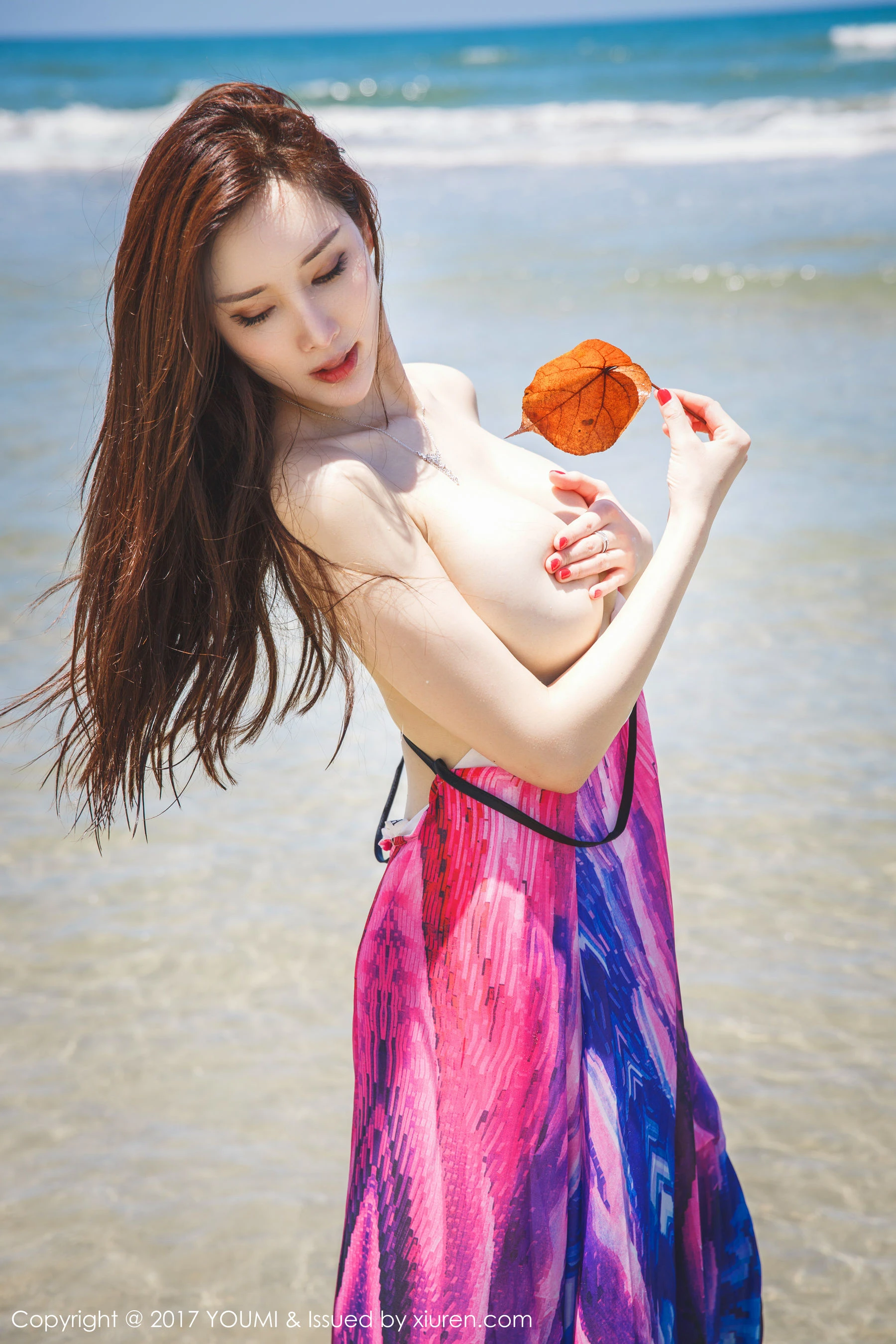  土肥圆矮挫穷《沙滩比基尼+韵味长裙》 尤蜜荟YouMi Vol.029第11张