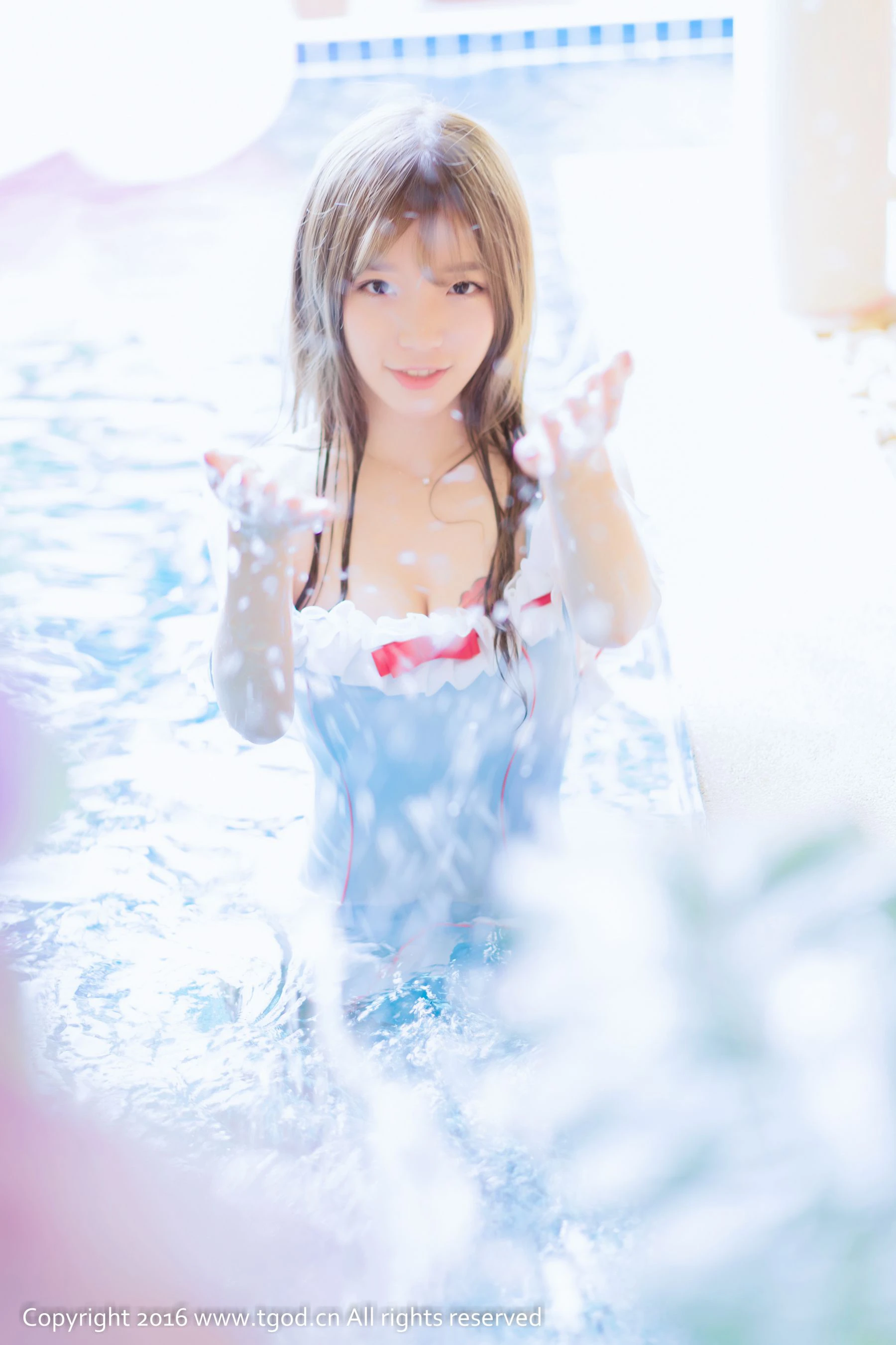  程彤颜《苏梅岛旅拍》绝美清新美少女 推女神/尤蜜荟第7张