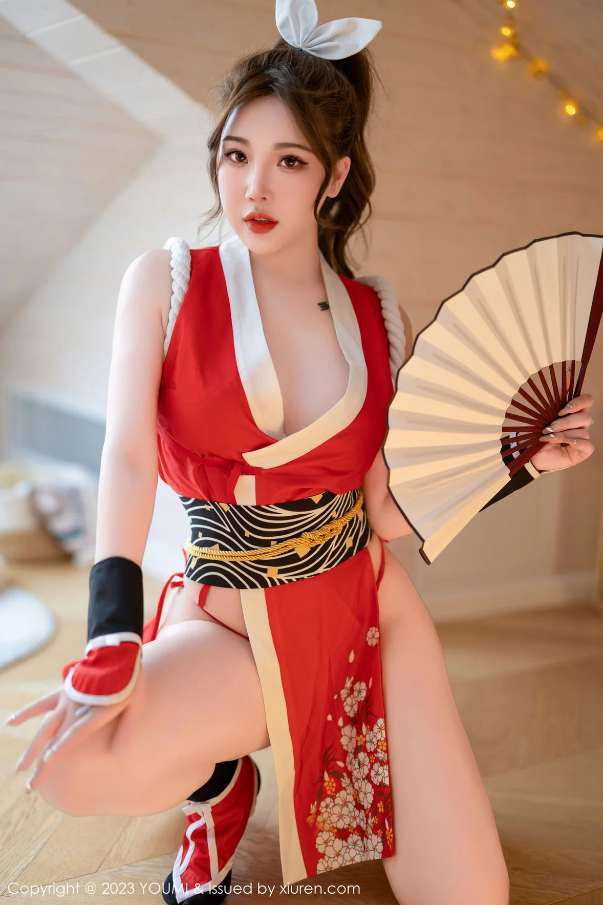  YOUMI 尤蜜荟 Vol.962 小海臀Rena 不知火舞cosplay性感写真 [71P]第3张