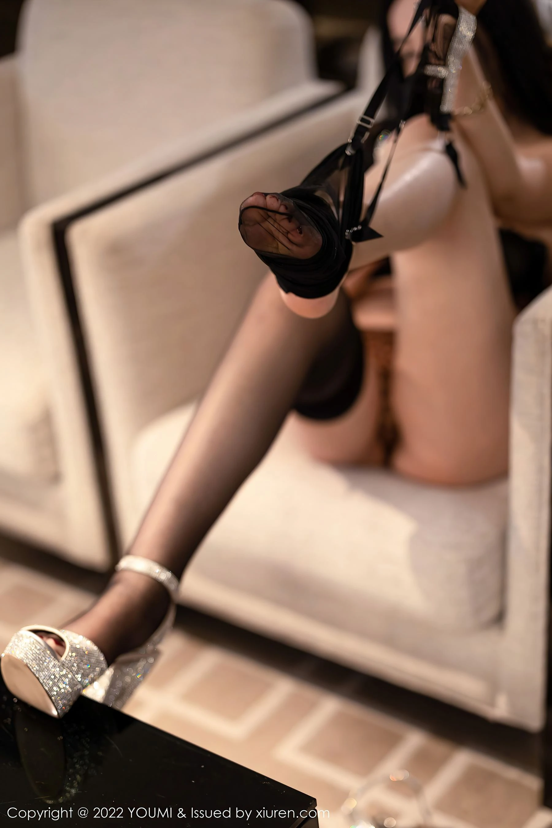  尤蜜荟 VOL.778 允爾 黑丝美臀第18张