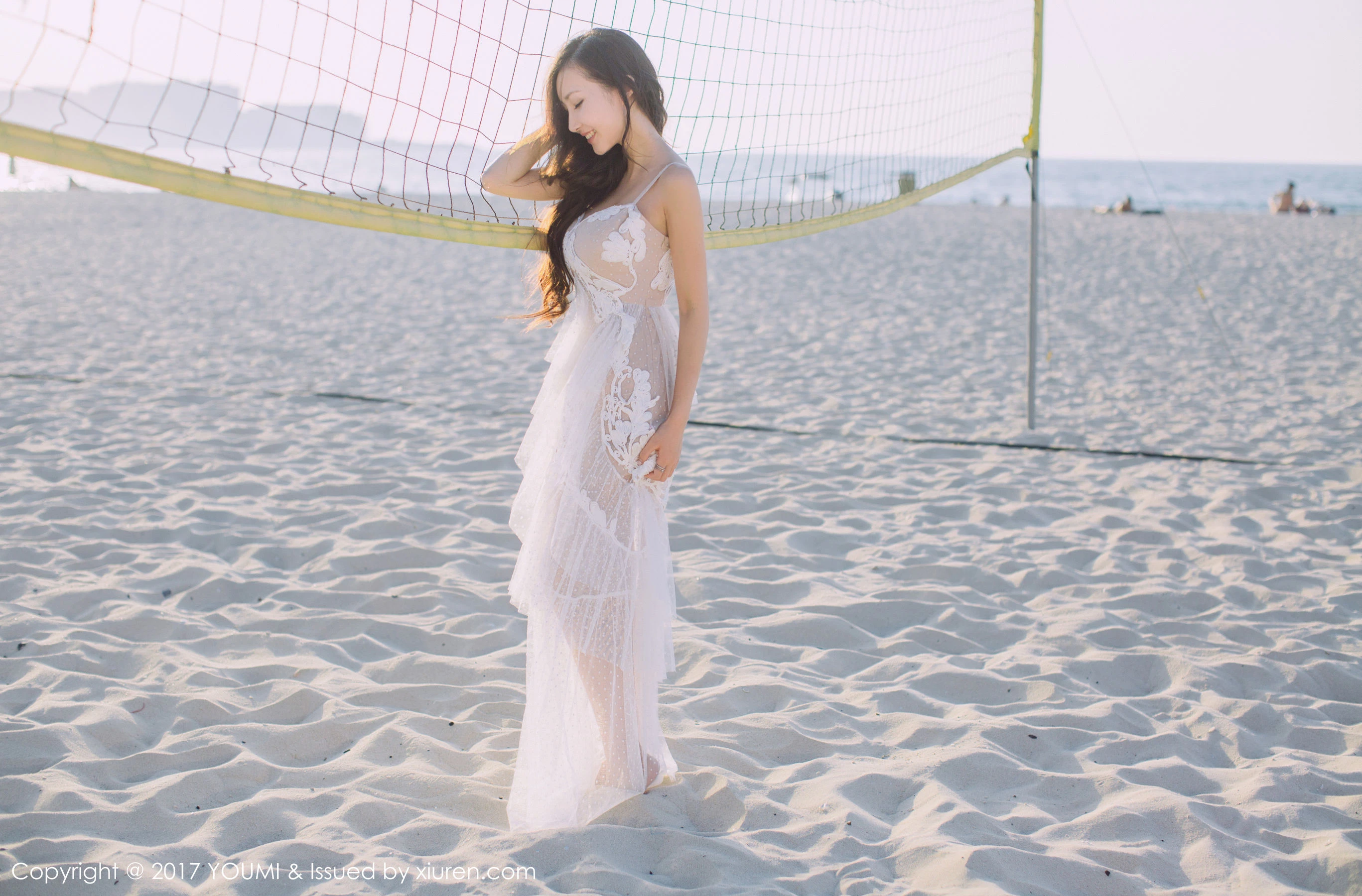  Yumi-尤美《蓝天银滩白云佳人美》 尤蜜荟 VOL.088第9张