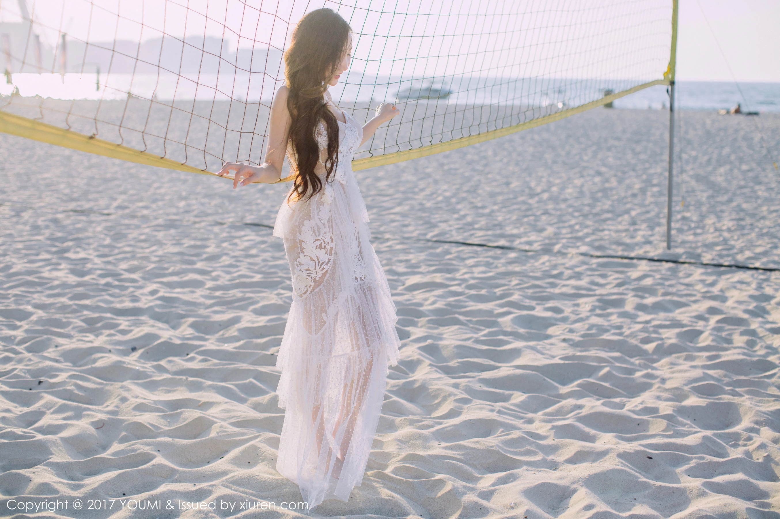  Yumi-尤美《蓝天银滩白云佳人美》 尤蜜荟 VOL.088第9张