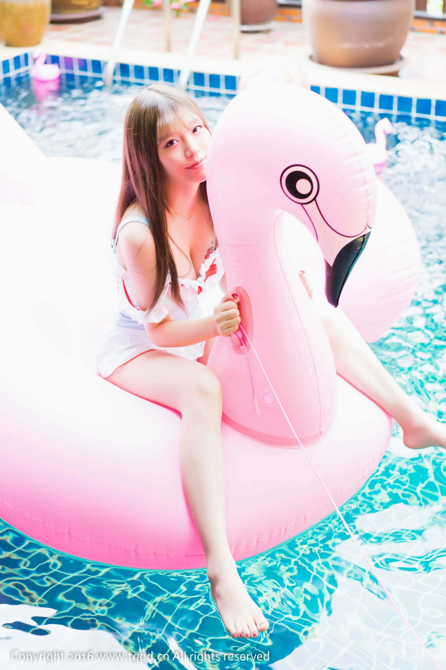  程彤颜《苏梅岛旅拍》绝美清新美少女 推女神/尤蜜荟第2张