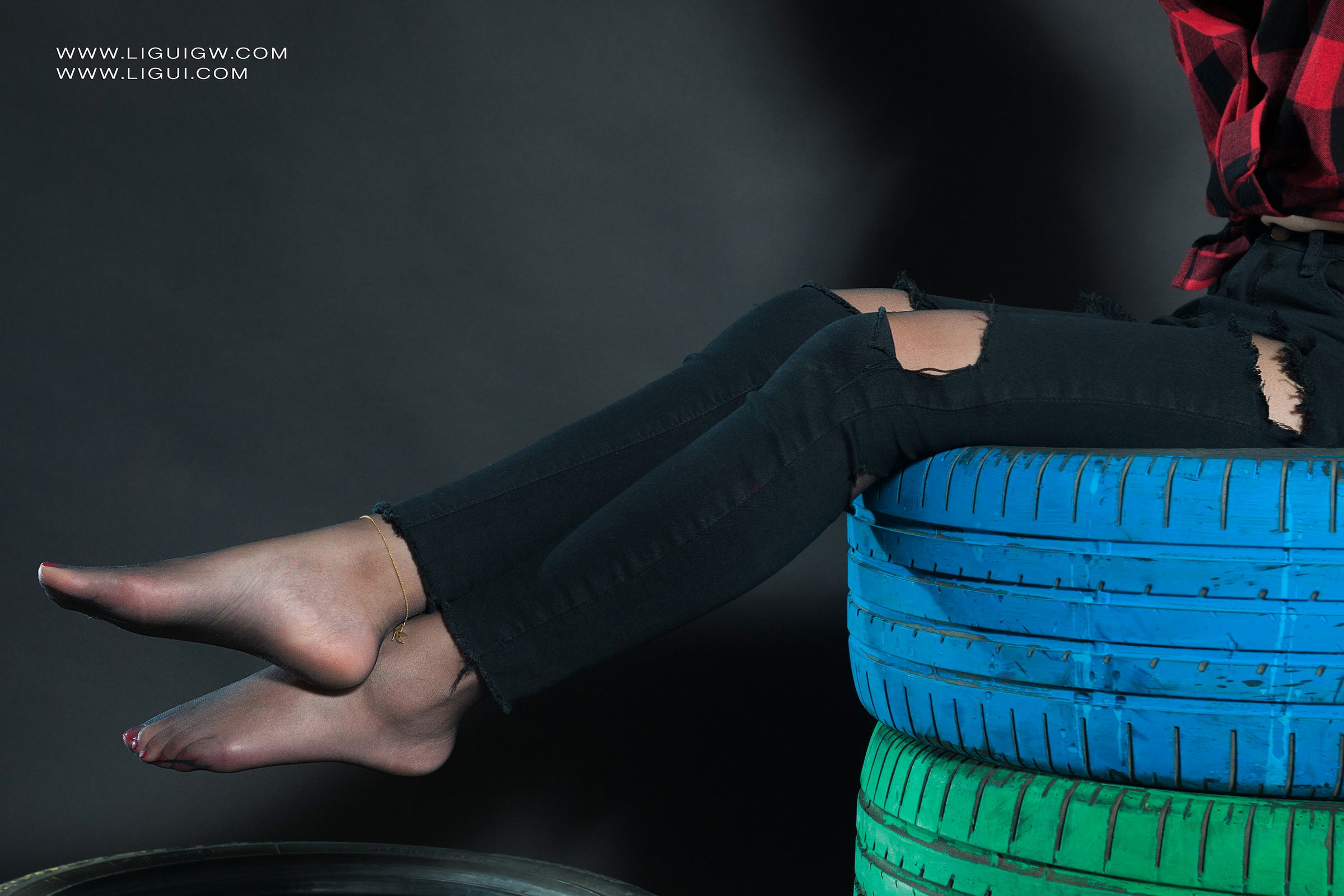 [Ligui丽柜] 2025.11.03《红与黑的激情碰撞》维拉 Weila第7张